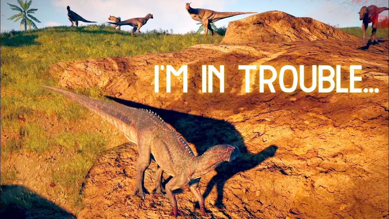 Keeping the invader at bay - The Isle Evrima - Tenontosaurus Gameplay