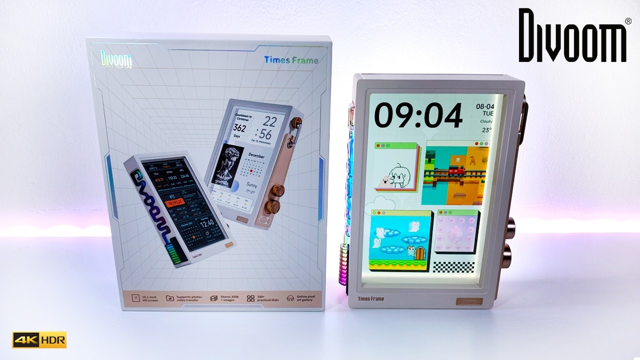 Unboxing & Review: Divoom Times Frame Smart Desk Display