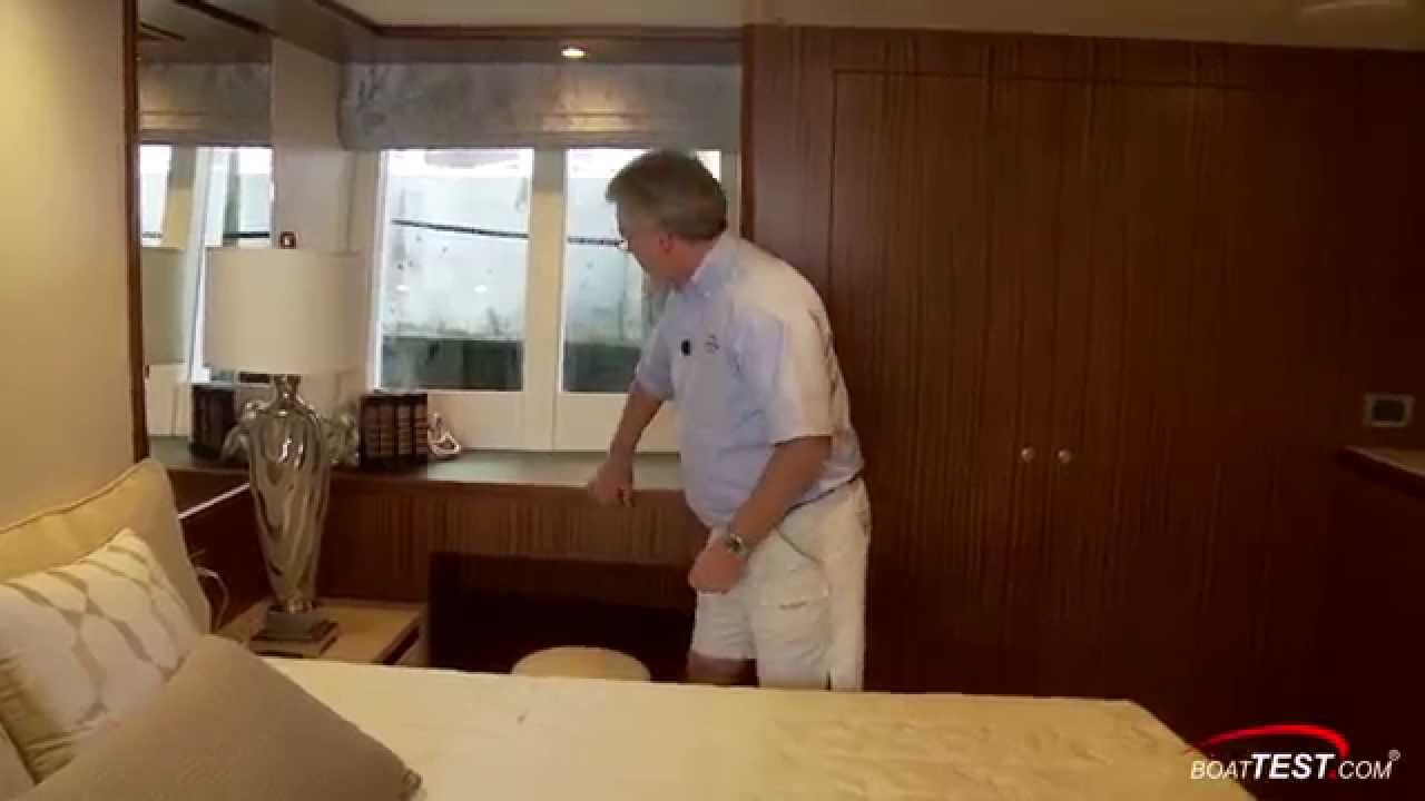 Ocean Alexander 72 Pilothouse Accommodations 2015- By BoatTest.com
