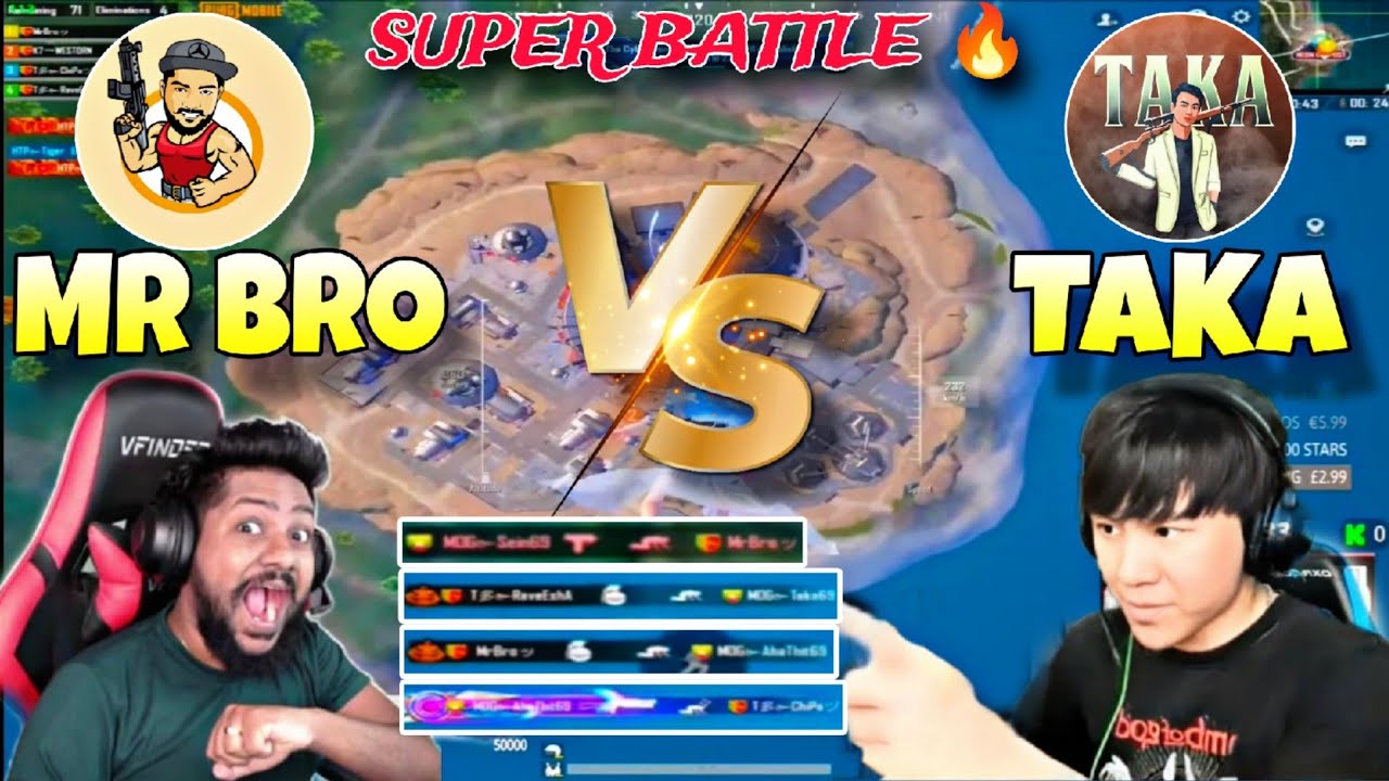 MR BRO VS MOG TAKA || NEW BATTLE IN ERANGAL MAP || PUBG MOBILE || BOMTA GAMING