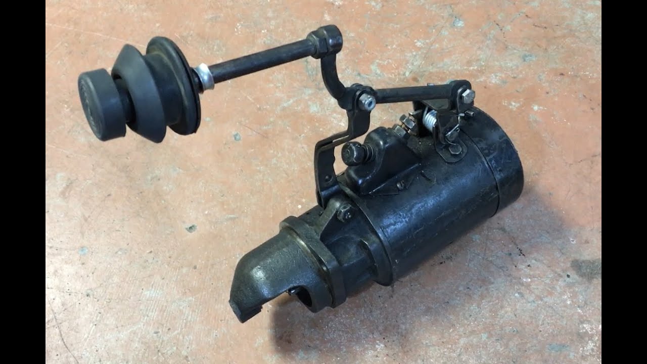 Vintage Mopar 6 Volt Foot Starters