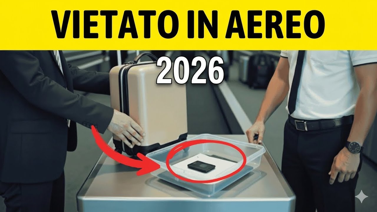 NUOVE Regole per il Bagaglio a Mano del 2025 sui Power Bank