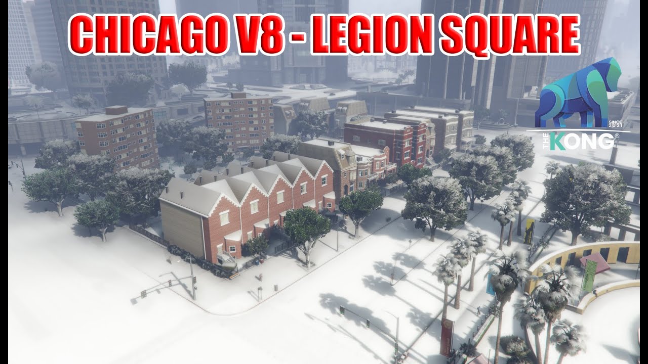 Release Buildings Chicago Map V8 - LEGION SQUARE - O´block