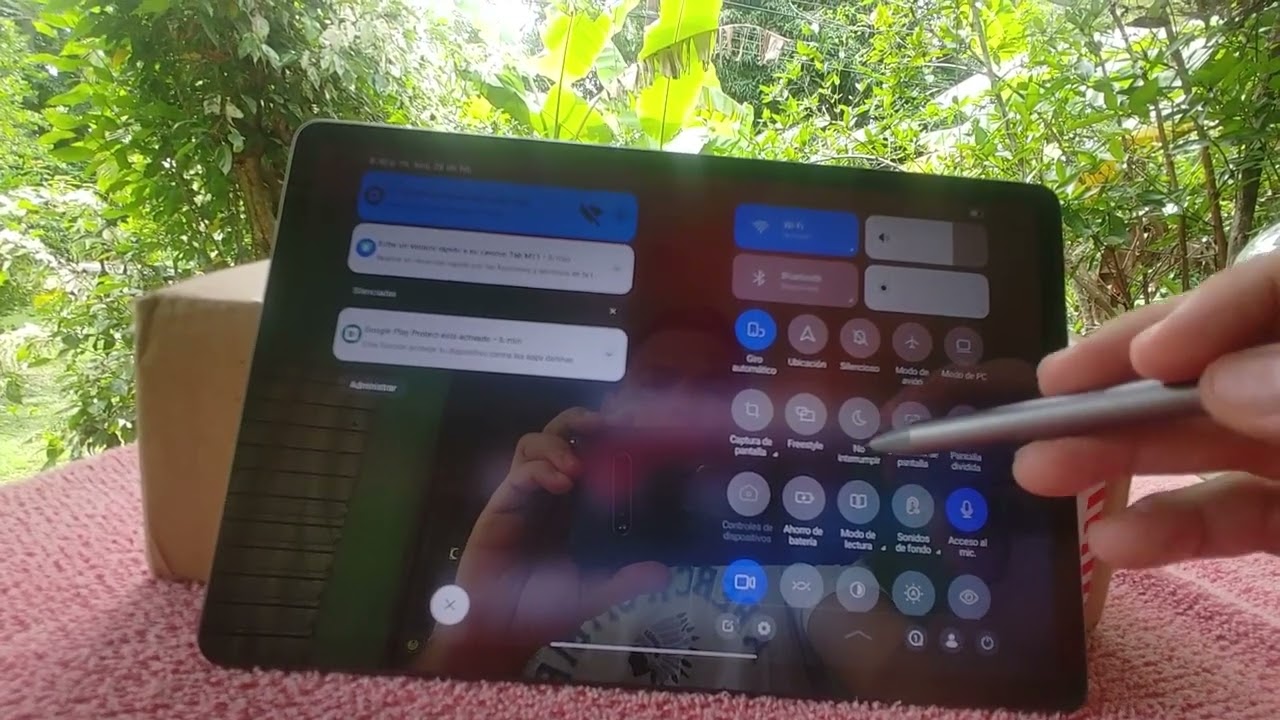 Probando Tablet Lenovo tab M11 con lápiz
