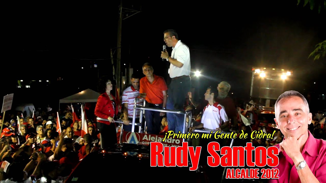 Mensaje Alejandro apoyo a Rudy Santos