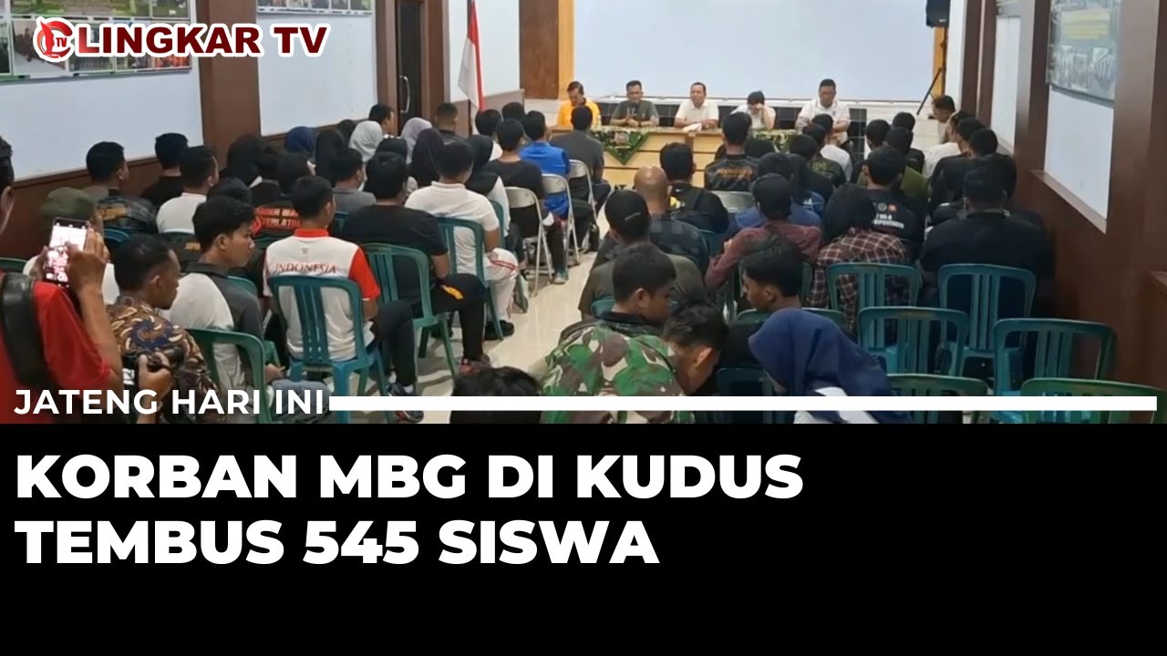 KORBAN MBG DI KUDUS TEMBUS 545 SISWA, PEMKAB PANGGIL SELURUH SPPG UNTUK EVALUASI