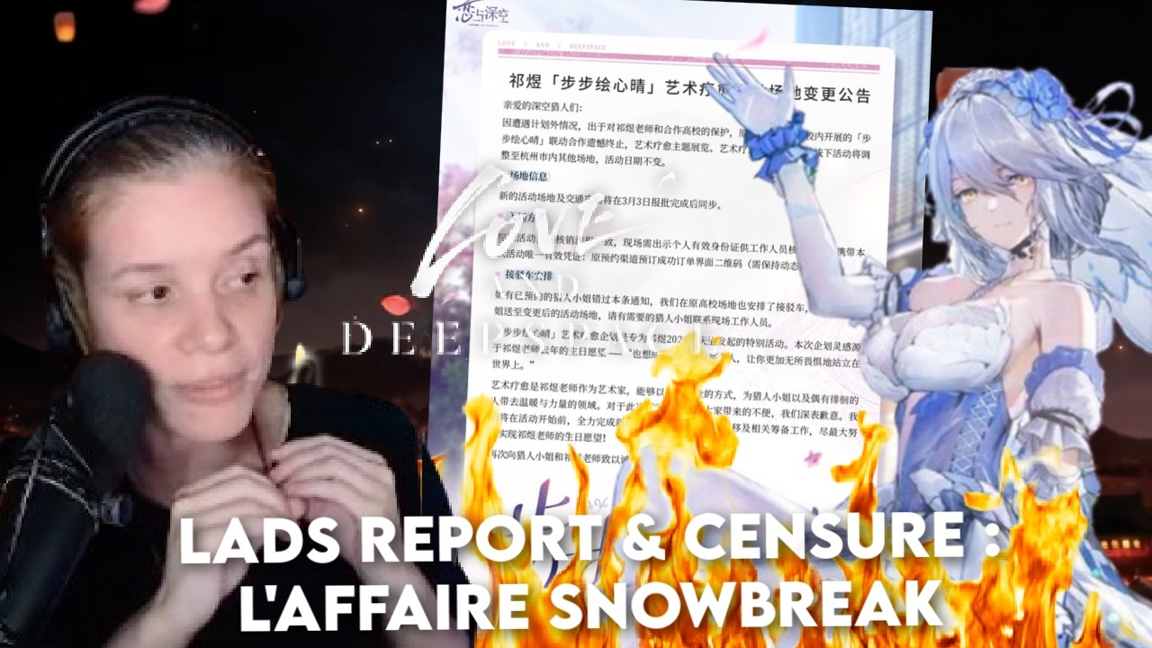 LADS report & censure 👨‍⚖️ : comprendre l'affaire Snowbreak 😶 I Love And Deepspace FR