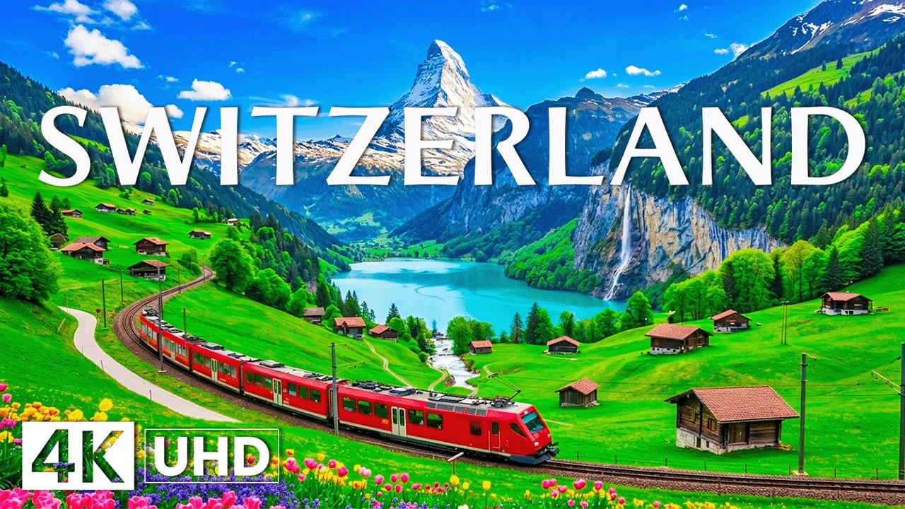 Switzerland 4K | Timeless Beauty of the Alps – Crystal Lakes, Fairytale Villages & Epic Landscapes