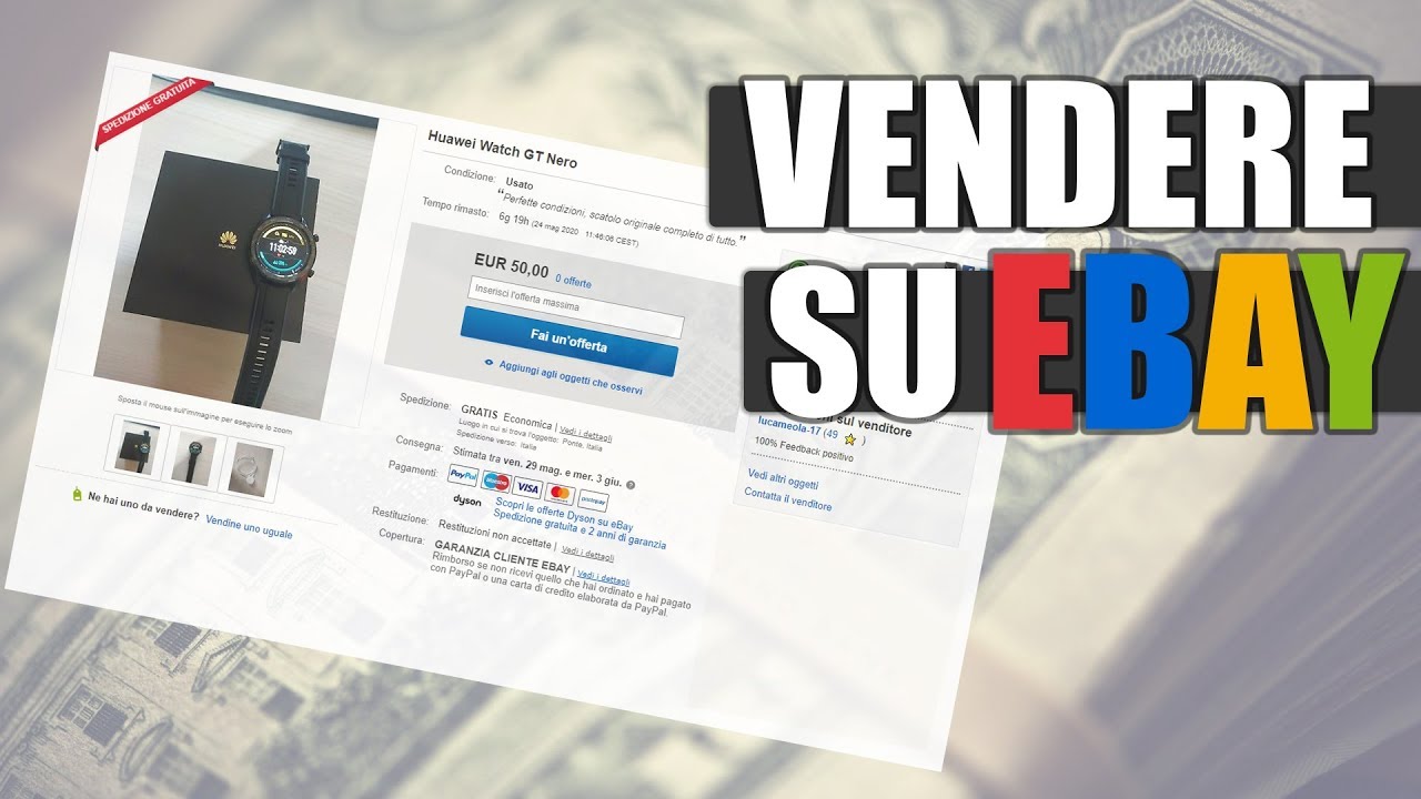 Come vendere su Ebay - Vendita Usato [2k60fps]
