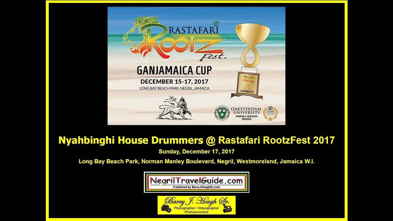 Nyahbinghi House Drummers @ Rastafari RootzFest 2017