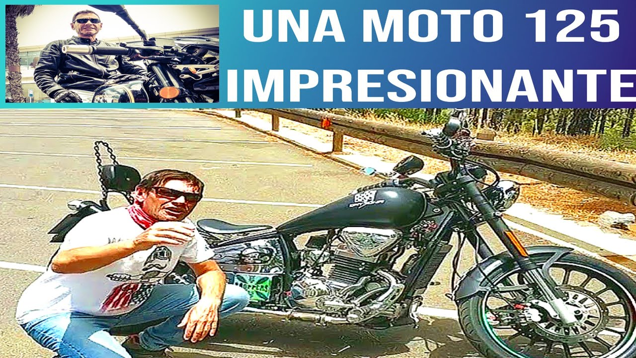 PRESENTANDO una Leonard Daytona. Una 125 impresionante.