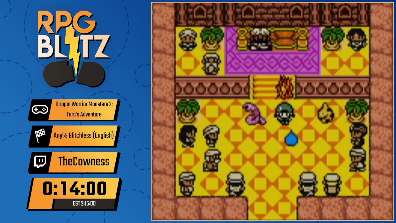 Dragon Quest Monsters 2: Tara's Adventure Any% Glitchless (English) by TheCowness - RPGBlitz2020