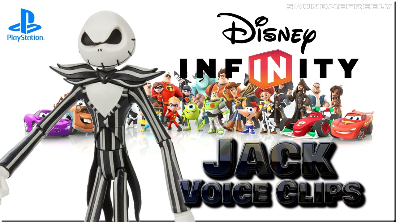 Все озвученные фрагменты Джека Скеллингтона • Disney Infinity 1.0 • (Крис Сарандон) Все озвученны...