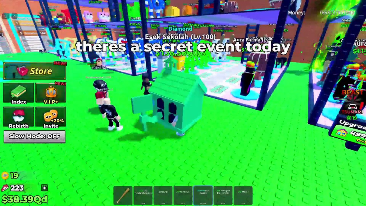 ESCAPE TSUNAMI FOR BRAINROT ADMIN abuse