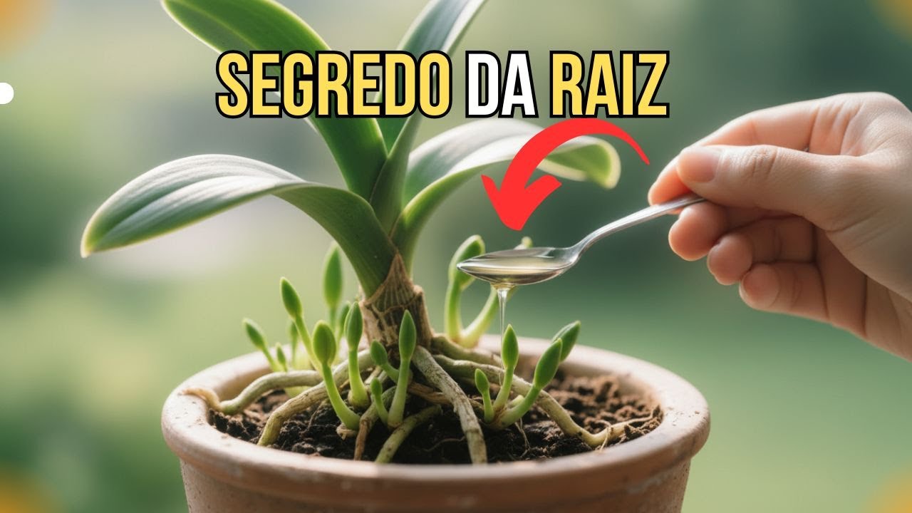 Coloque Isso Na Raiz Da Orqu&iacute;dea Agora (Crescem MUITOS Galhos Novos E Florescem O Ano Todo)
