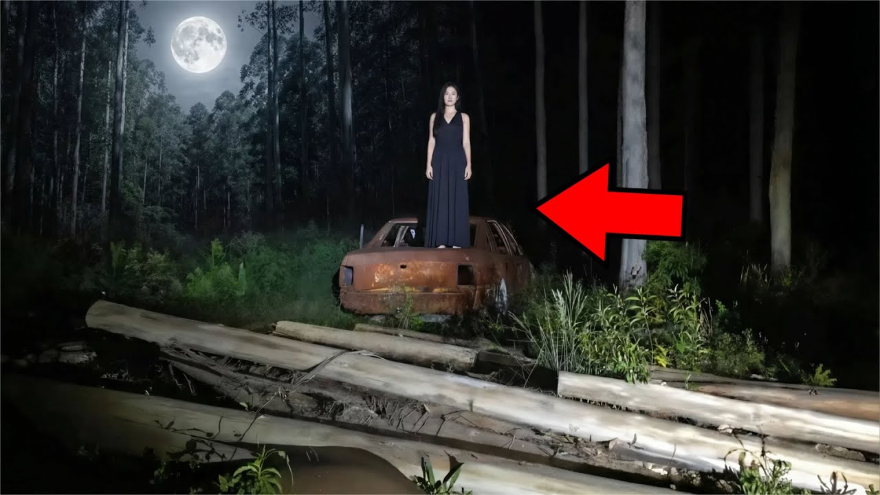 MULHER DE PRETO SE MATERIALIZA NA CASA DA FLORESTA!