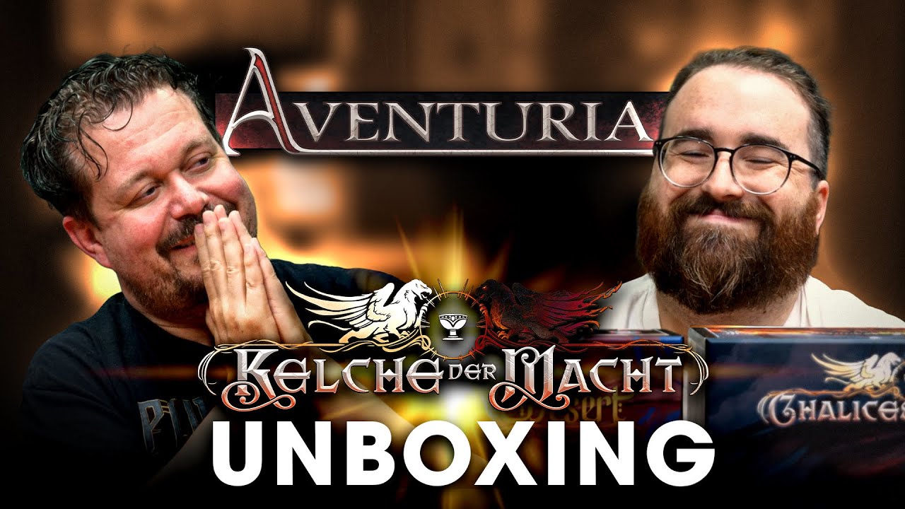 Aventuria: Kelche der Macht | UNBOXING
