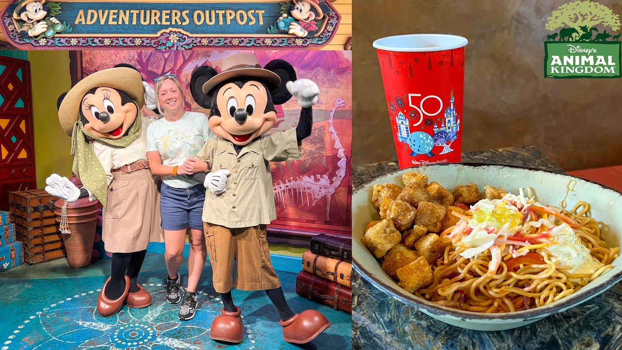 Disney's Animal Kingdom SUMMER! Safari Mickey & Minnie are Back, BEST Safari Run, Satu'li Canteen