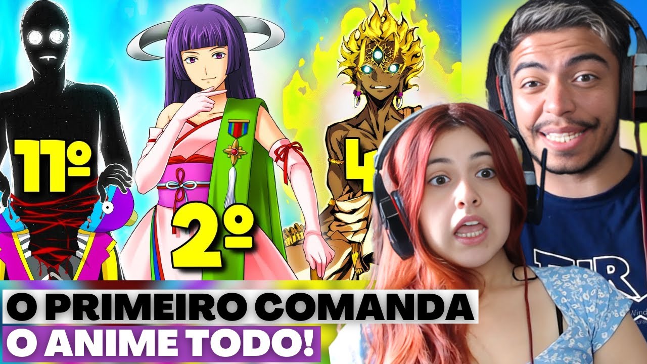 Os Personagens MAIS PODEROSOS dos ANIMES! (2024) | REACT