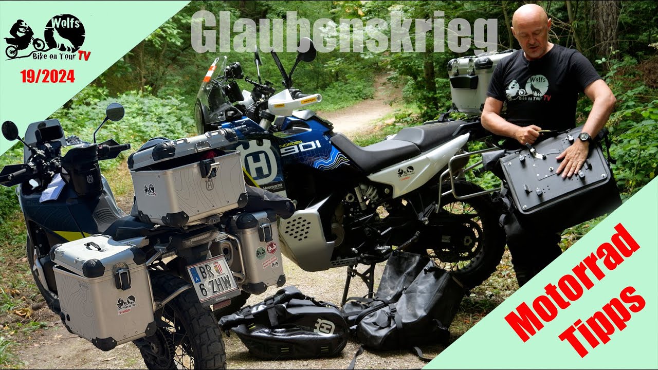 Koffer oder Softgepäck am Motorrad? Test verschiedener Systeme auf 46.000 km mit der Norden 901