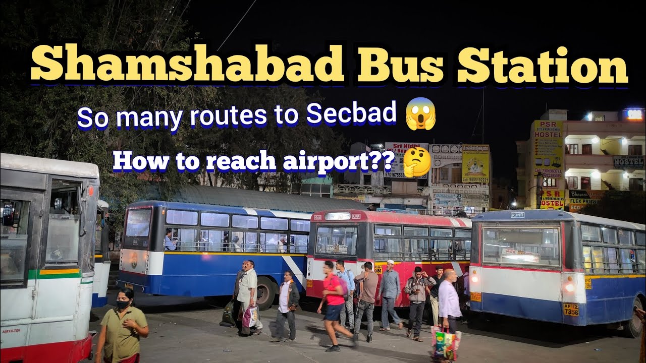 Shamshabad Bus stand, Hyd || How to reach airport 🤔 #vlog #newvlog #explore #hyderabad #travel #yt