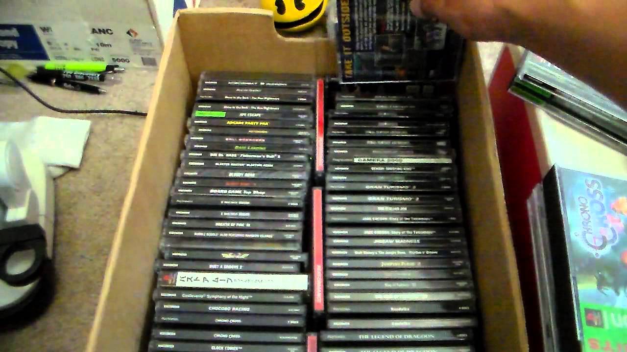 Video Game Inventory - PS1 Game Collection ~ Box #1