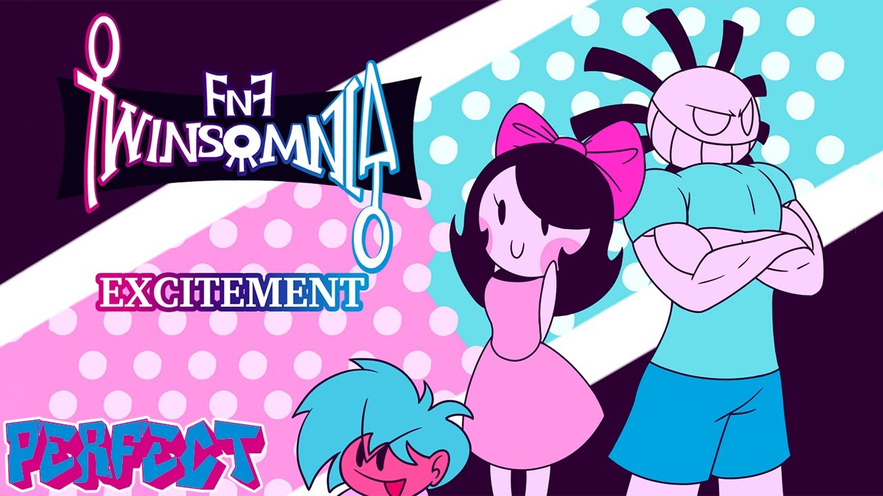 Friday Night Funkin' - Perfect Combo - Twinsomnia Excitement (Fan Mod) [HARD]