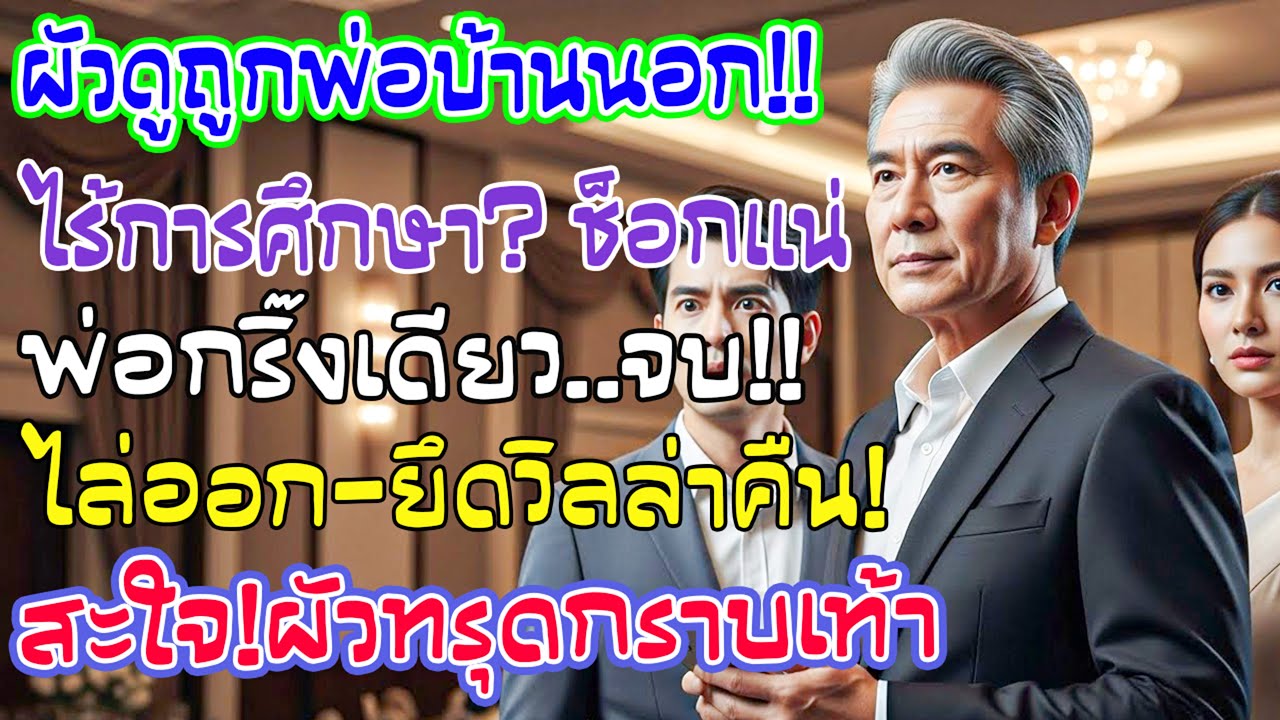 สามีด็อกเตอร์ดูถูกพ่อฉันกลางงานเลี้ยง แต่โทรศัพท์สายเดียวของพ่อ ทำบรรยากาศเงียบกริบ