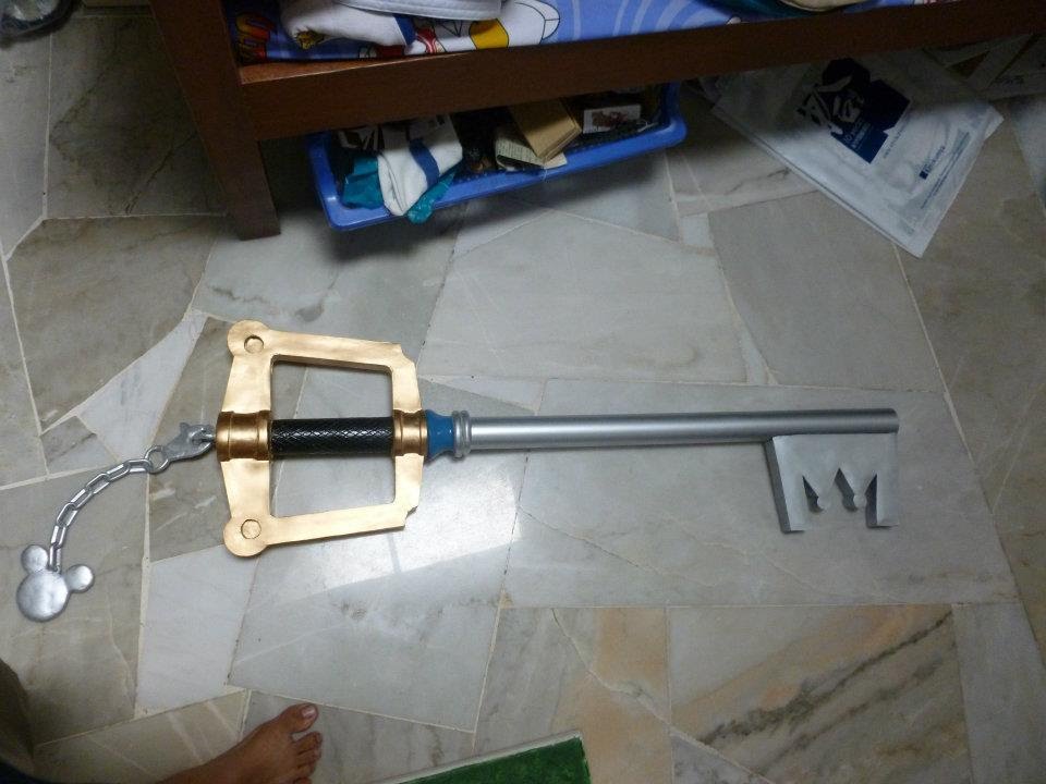 how to make a keyblade (kingdom key)