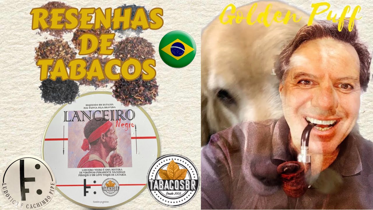 Tabaco LANCEIRO NEGRO da TabacosBR 🇧🇷🇧🇷