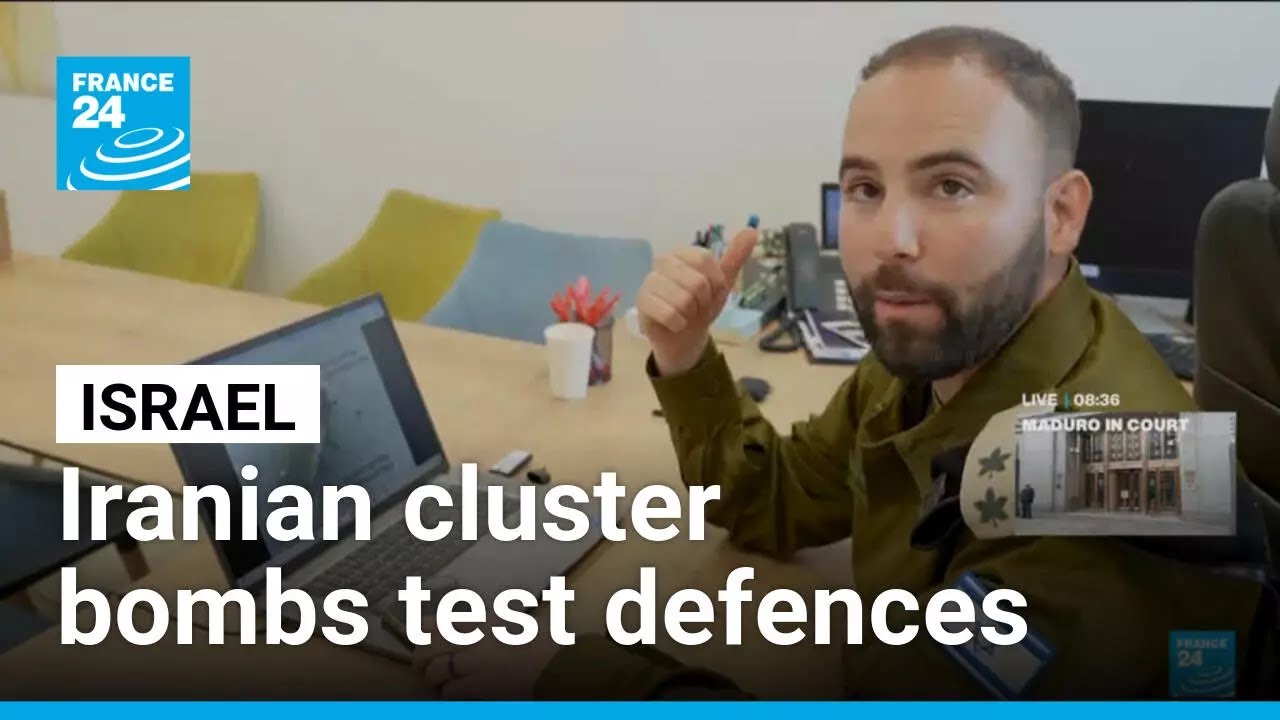 War in the Mideast: Iranian cluster ballistic missiles test Israel&rsquo;s defences &bull; FRANCE 24