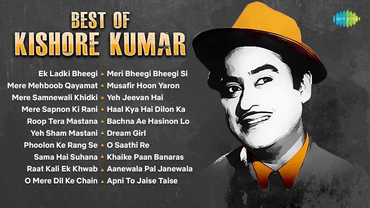 Best Of Kishore Kumar | Ek Ladki Bheegi Bhagi Si | Mere Mehboob Qayamat Hogi | Old Hindi Songs
