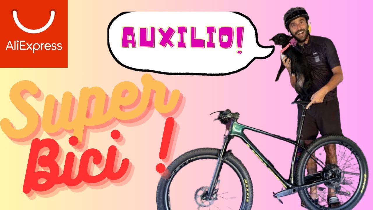 Compre todos los componentes de mi bici de montaña en Aliexpress! Hasta el cuadro de carbono!