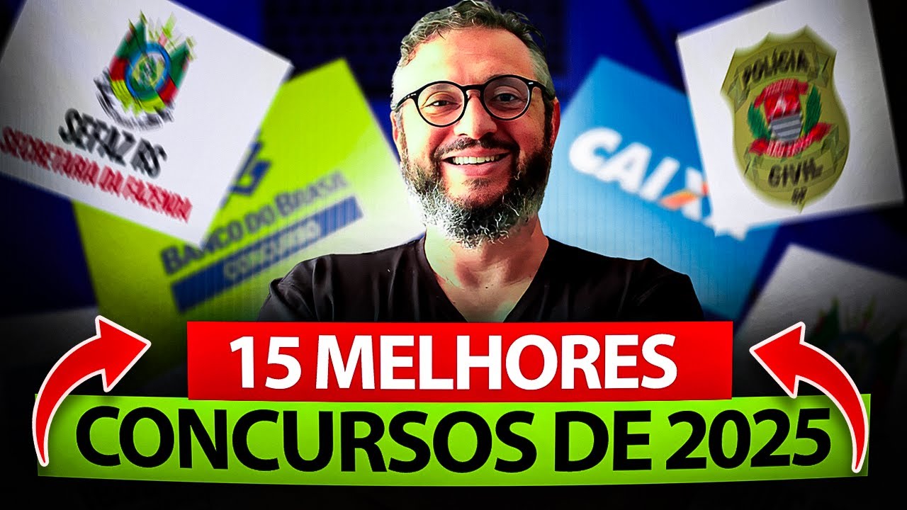 15 Concursos Imperd&iacute;veis para 2025 (O Top 3 Vai Surpreender!)