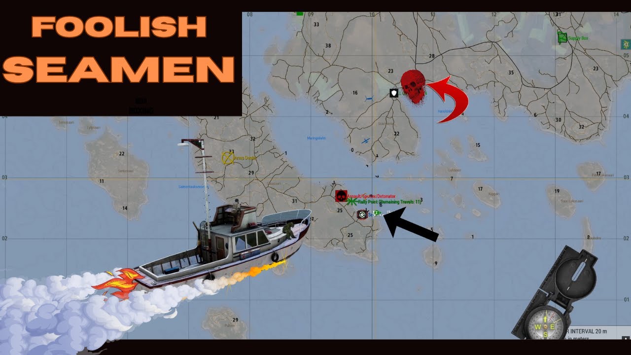 Arma 3 Antistasi - Were taking their Seaport. Virolahti #2