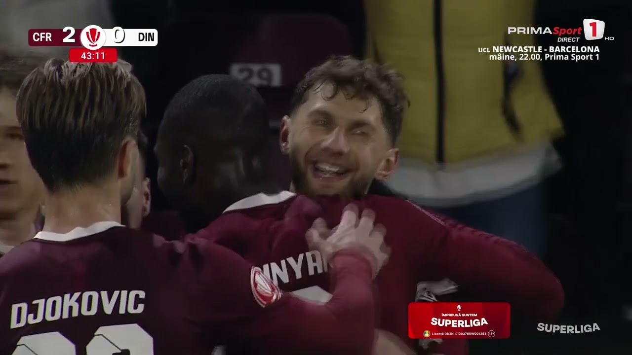 REZUMAT | CFR Cluj - Dinamo 2-0 | Etapa 30, SuperLiga, 2025 - 2026