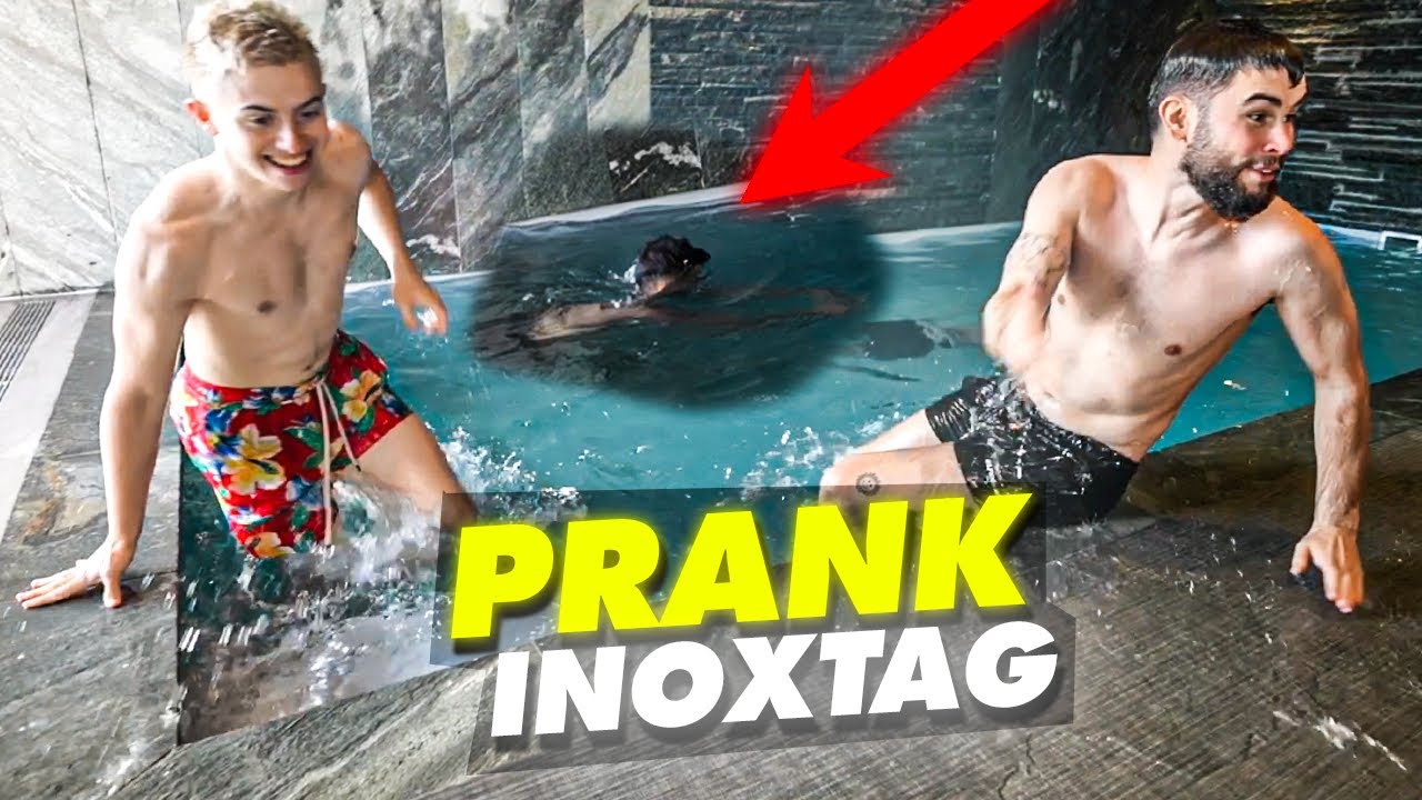 ON A PRANK INOXTAG DANS LA PISCINE DU CHALET !