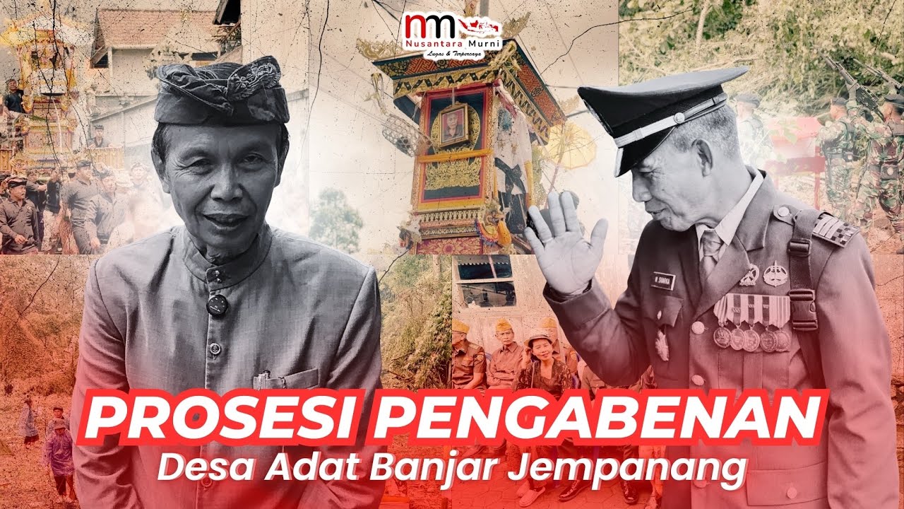 Penghormatan Terakhir Militer dalam Prosesi Pitra Yadnya Veteran di Jempanang