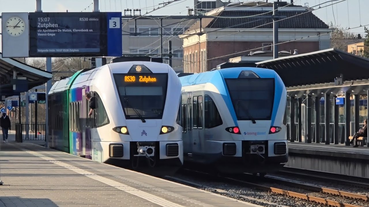 Treinen op station Apeldoorn | 14-02-26