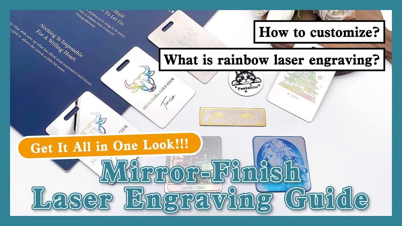 [Mirror-Finish Laser Engraving Guide] From Film Application to Laser Detailing｜MARKTEX