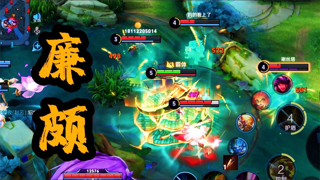 铁根：肉刀廉颇双重减速，这才是完美开团！ #王者荣耀速递