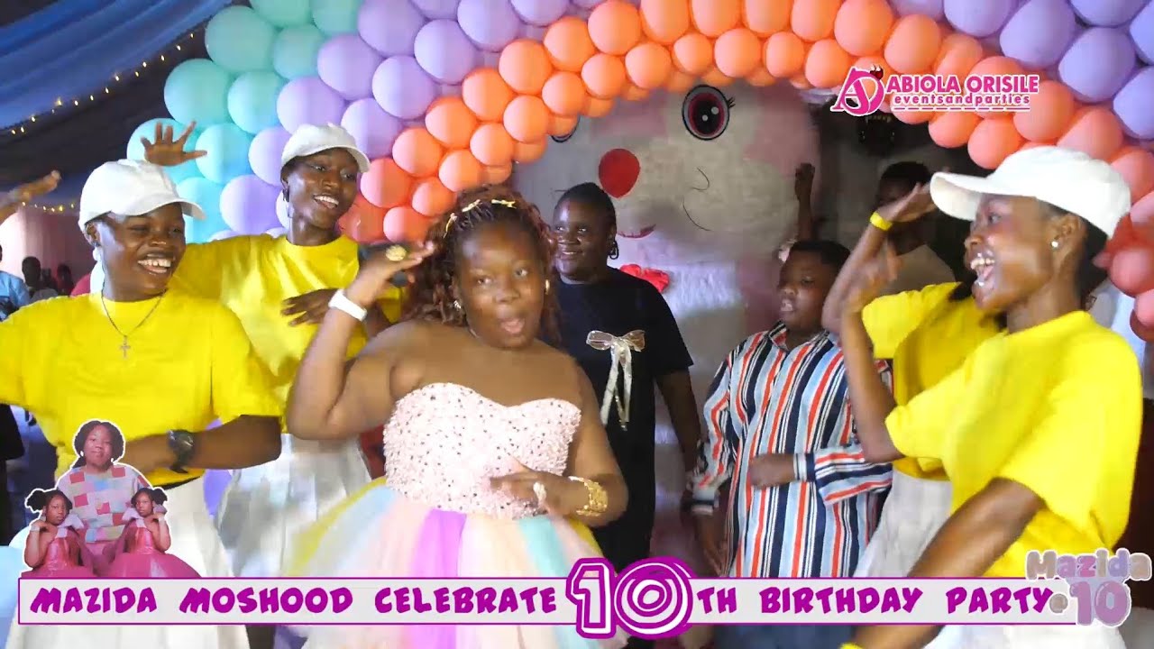 Real Estate Giant, Alh. Moshood & wife, Alh Aishat throw Classy 10years Birthday for their daughter