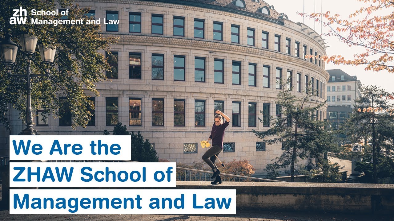 We are the ZHAW School of Management and Law