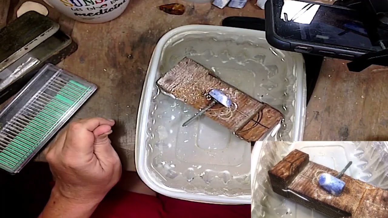 COMO PERFORAR PIEDRAS VERSION 2. Clases de Joyería y Lapidaria.