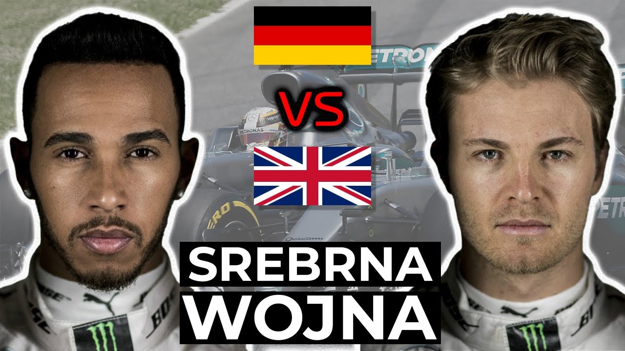 HAMILTON VS ROSBERG - SREBRNA WOJNA W F1