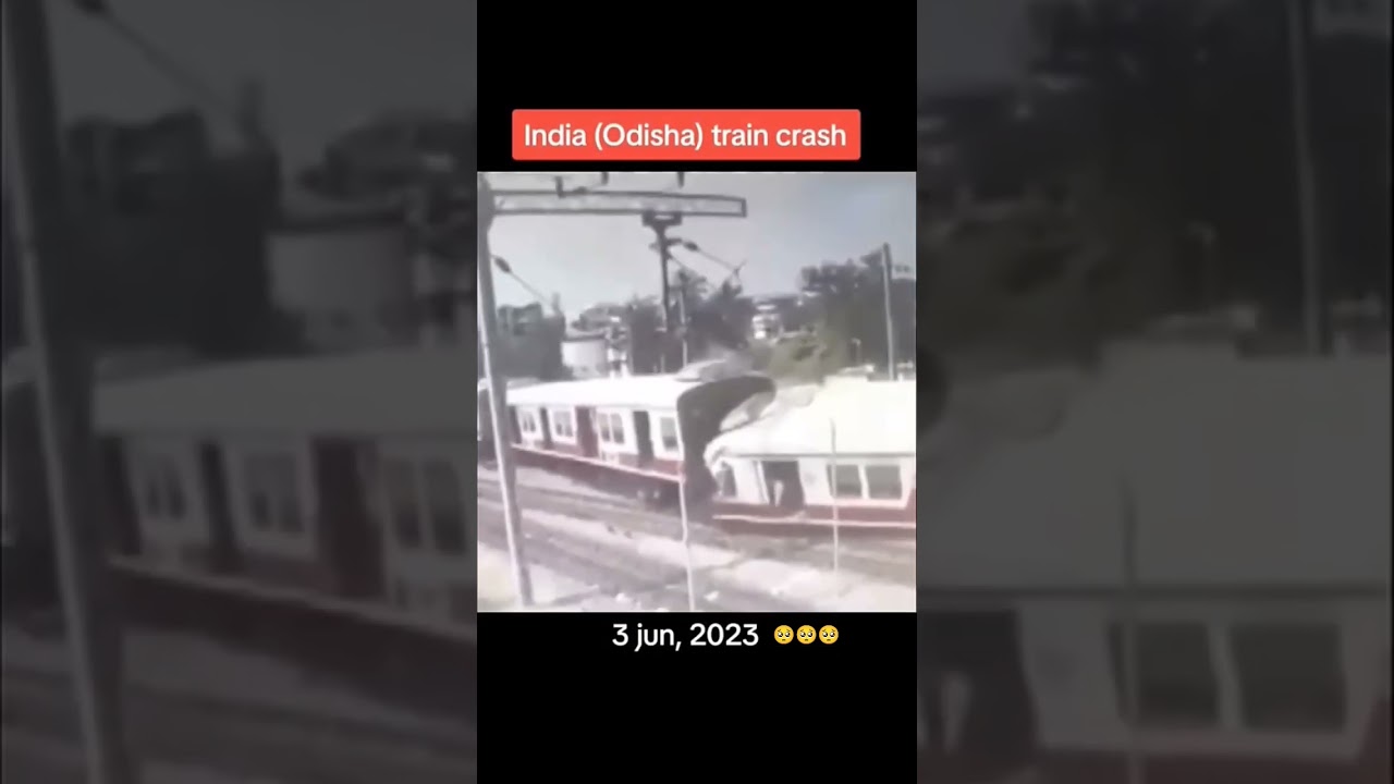 odisha train crash 🥺 #odisha #train #crash #ytshort #viral #trending #shorts