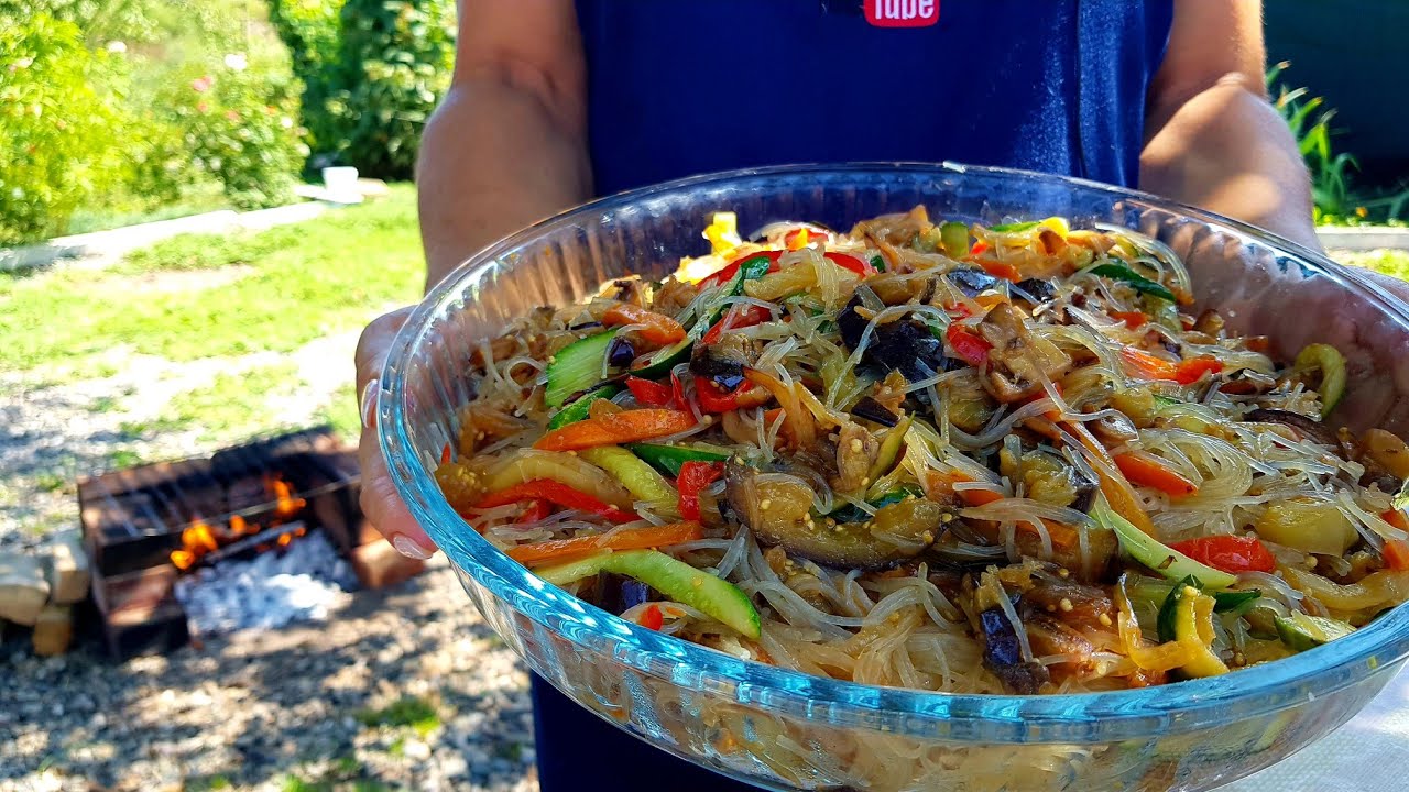 Цыгане готовят на Костре!!!Вкусный и Сытный обед из Овощей! Delicious  lunch on the FIRE!