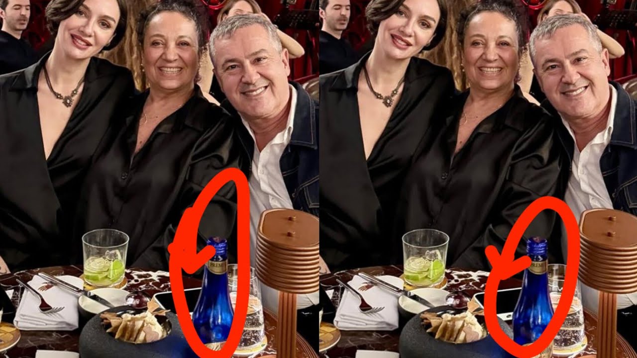 Birce Akalay cena con le sue amiche.#birceakalay 