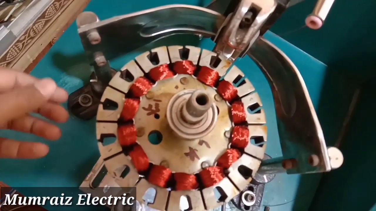 28 Slot Ceiling Fan Winding full detail in urdu/hindi ||Mumraiz Electric