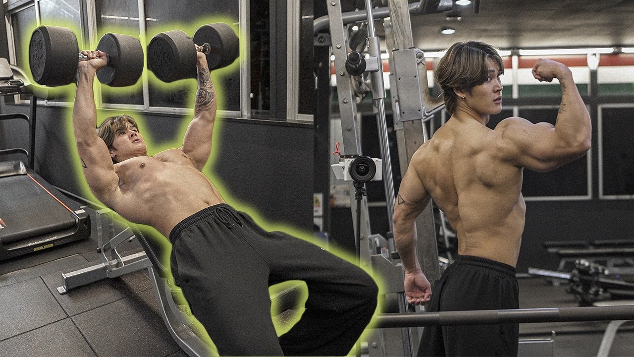 [ 筋トレ ]Chest day | Full Workout